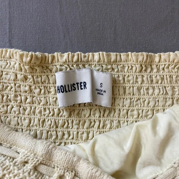 Hollister Flowy Crochet Tube Top - Picture 3 of 3